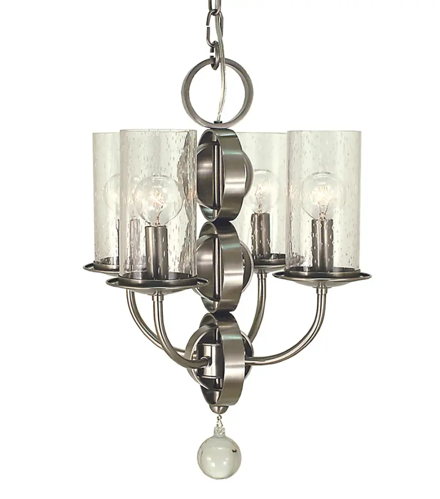 Compass 4-Light Brushed Nickel Dinette Chandelier