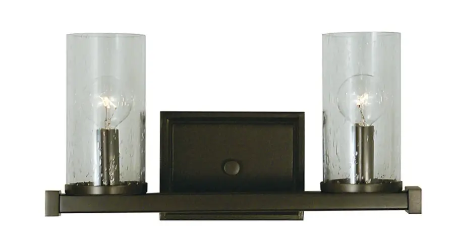 Compass 2-Light Wall Sconce in Mahogany Bronze