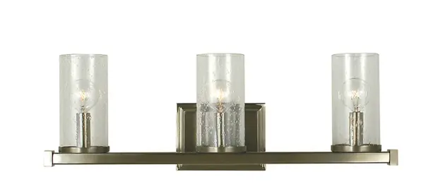 Compass 3-Light Brushed Nickel Sconce