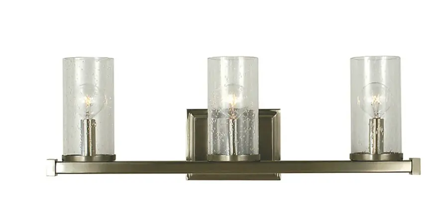 Compass 3-Light Brushed Nickel Sconce