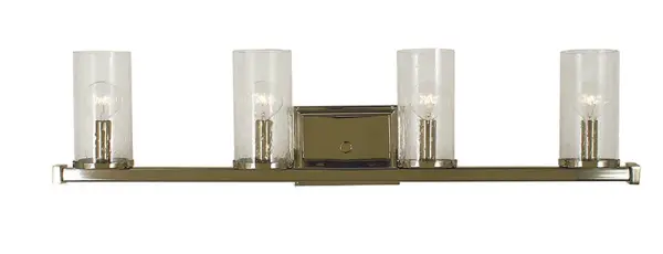 Compass 4-Light Polished Nickel Sconce