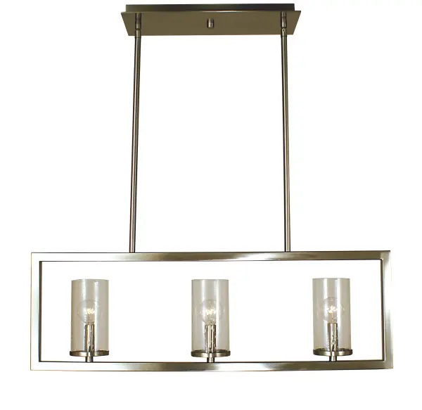 Disarmingly simple, yet not austere, these pieces are at home in a casual or contemporary setting. All Framburg fixtures are made in the USA.