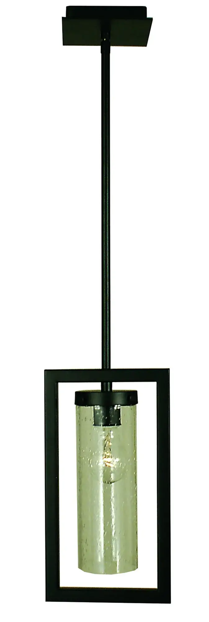 Theorem Matte Black Pendant Light
