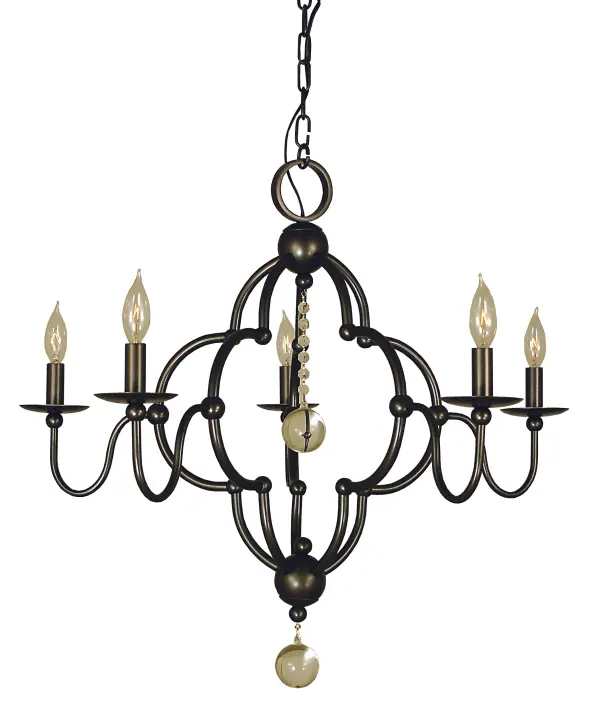 The quatrefoil symbolizes proportion, harmony and beauty and is the signature element in these designs. All Framburg fixtures are made in the USA.