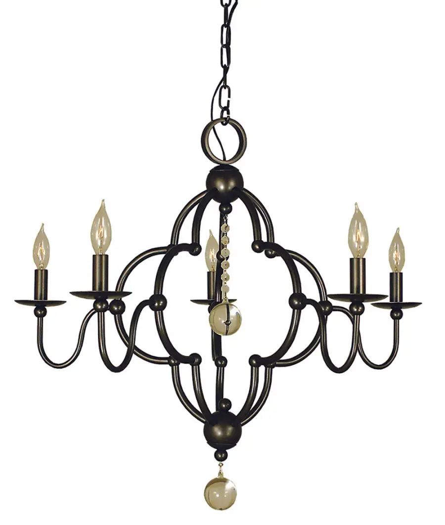 Quatrefoil 5-Light Dining Chandelier