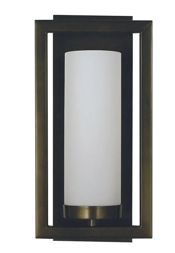 Theorem 1-Light Wall Sconce in Mahogany Bronze