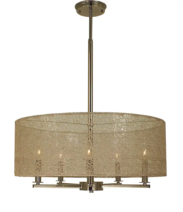 These mesh shades add a seductive trim to clean metal frames. Every Framburg lighting product is hand made in the USA.