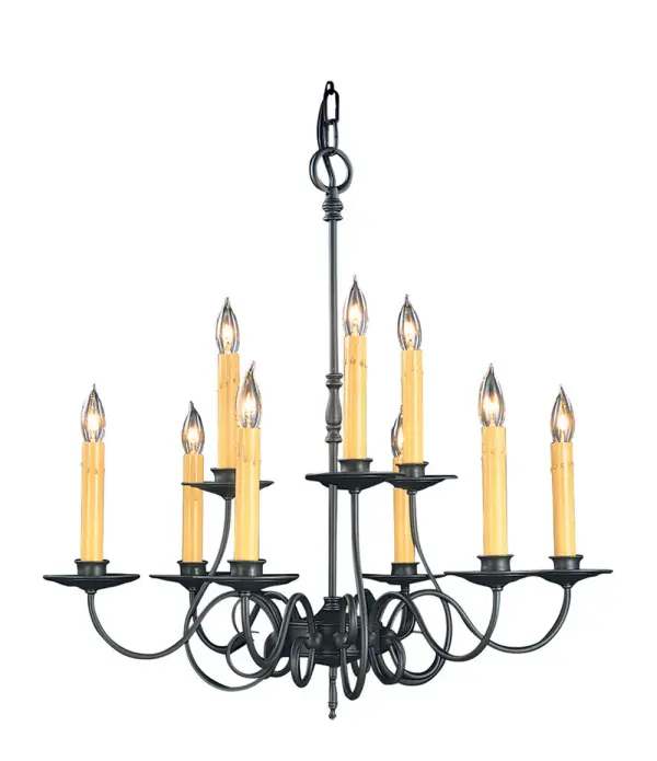 Black Forest 9-Light Dining Chandelier