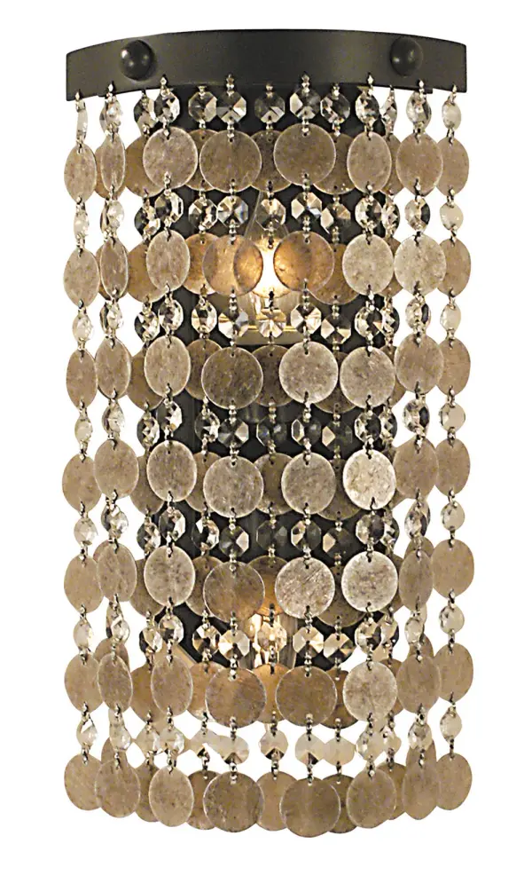 The Naomi sconce delivers traditional elegance with its mahogany bronze finish and dual flame-tip bulb design. At 16 inches tall, it provides substantial wall presence while maintaining a compact 7.5-inch profile.