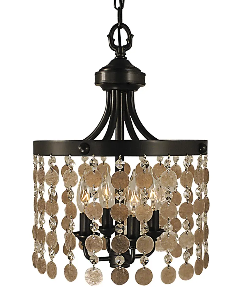 Naomi 4-Light Dinette Chandelier