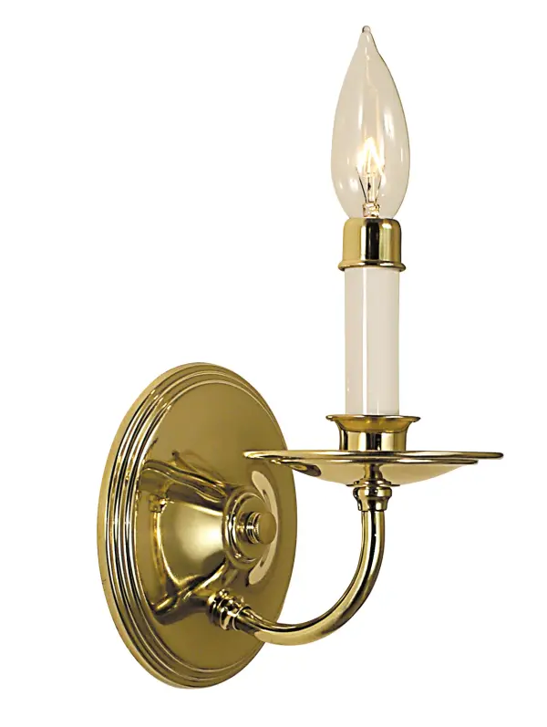 This single-light wall sconce embodies Early American simplicity with refined rustic charm. The antique brass finish adds warmth and authenticity, while USA-made craftsmanship ensures quality and durability.