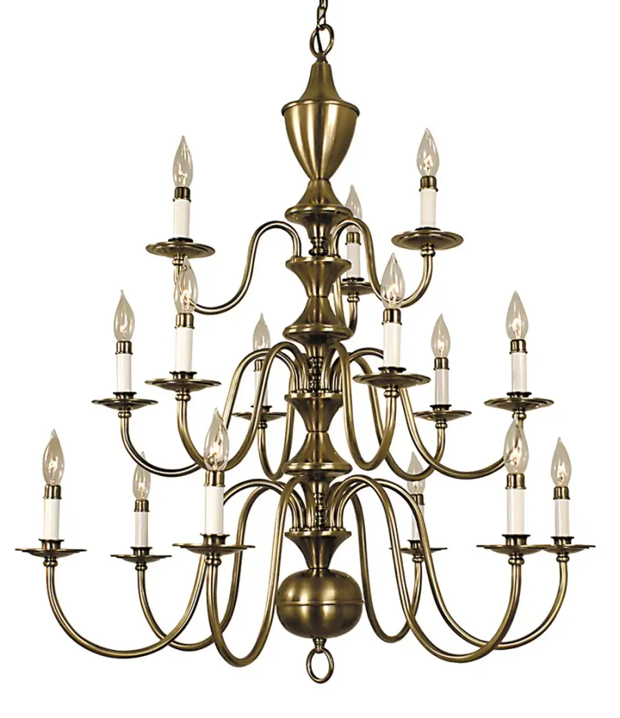 Jamestown 15-Light Foyer Chandelier