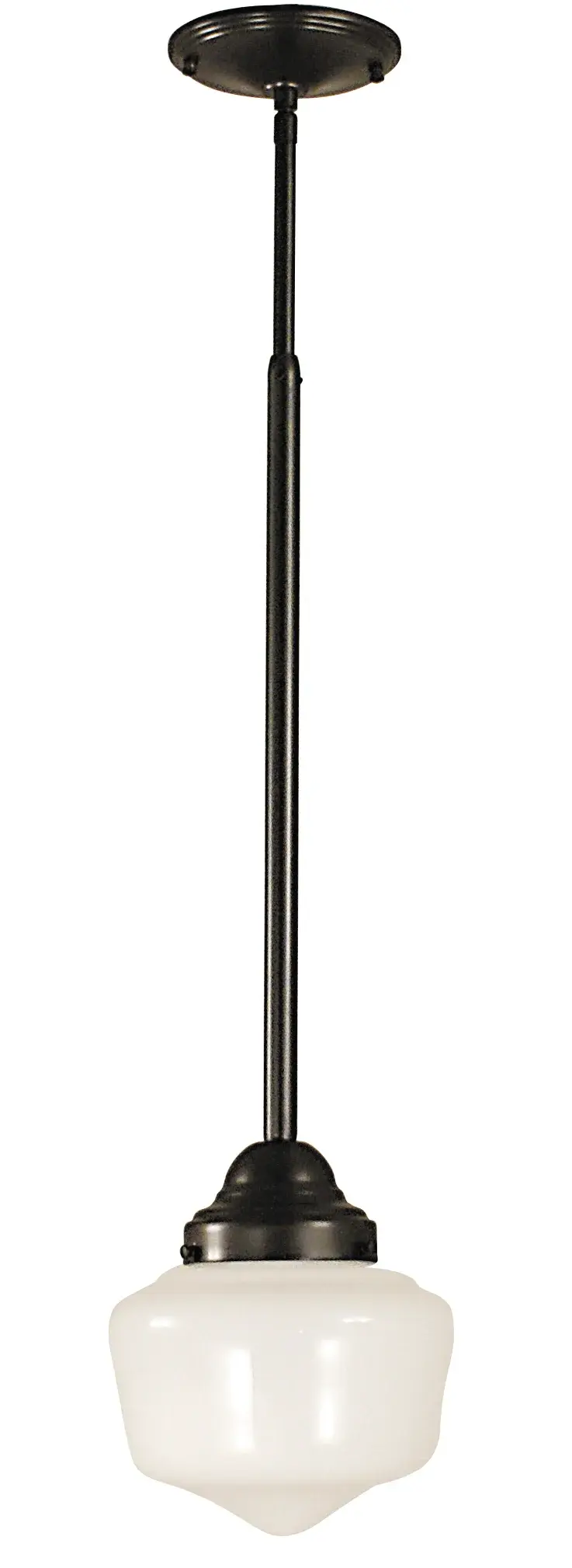 Schoolhouse Glass Pendant Light