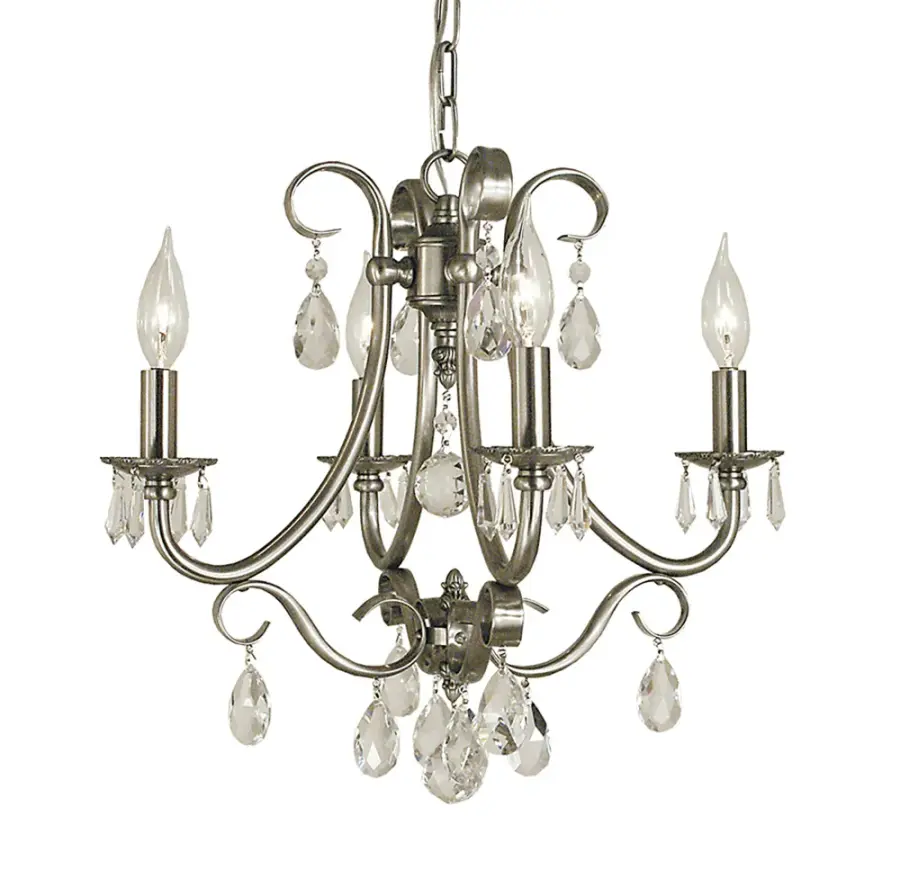 Liebestraum 4-Light Dinette Chandelier