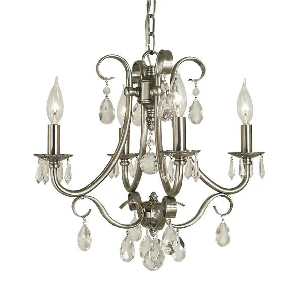 These organic and feminine frames are lightly trimmed with crystal and are at home in casual or formal settings. Every Framburg lighting product is manufactured in the USA.