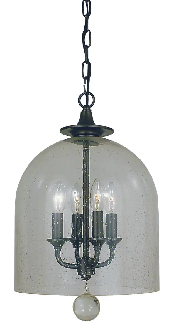 Hannover 4-Light Pendant in Mahogany Bronze - Image 1