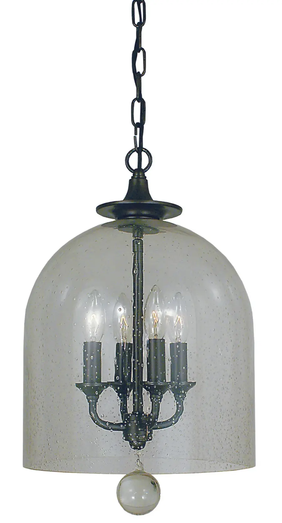 Hannover 4-Light Pendant in Mahogany Bronze - Image 1