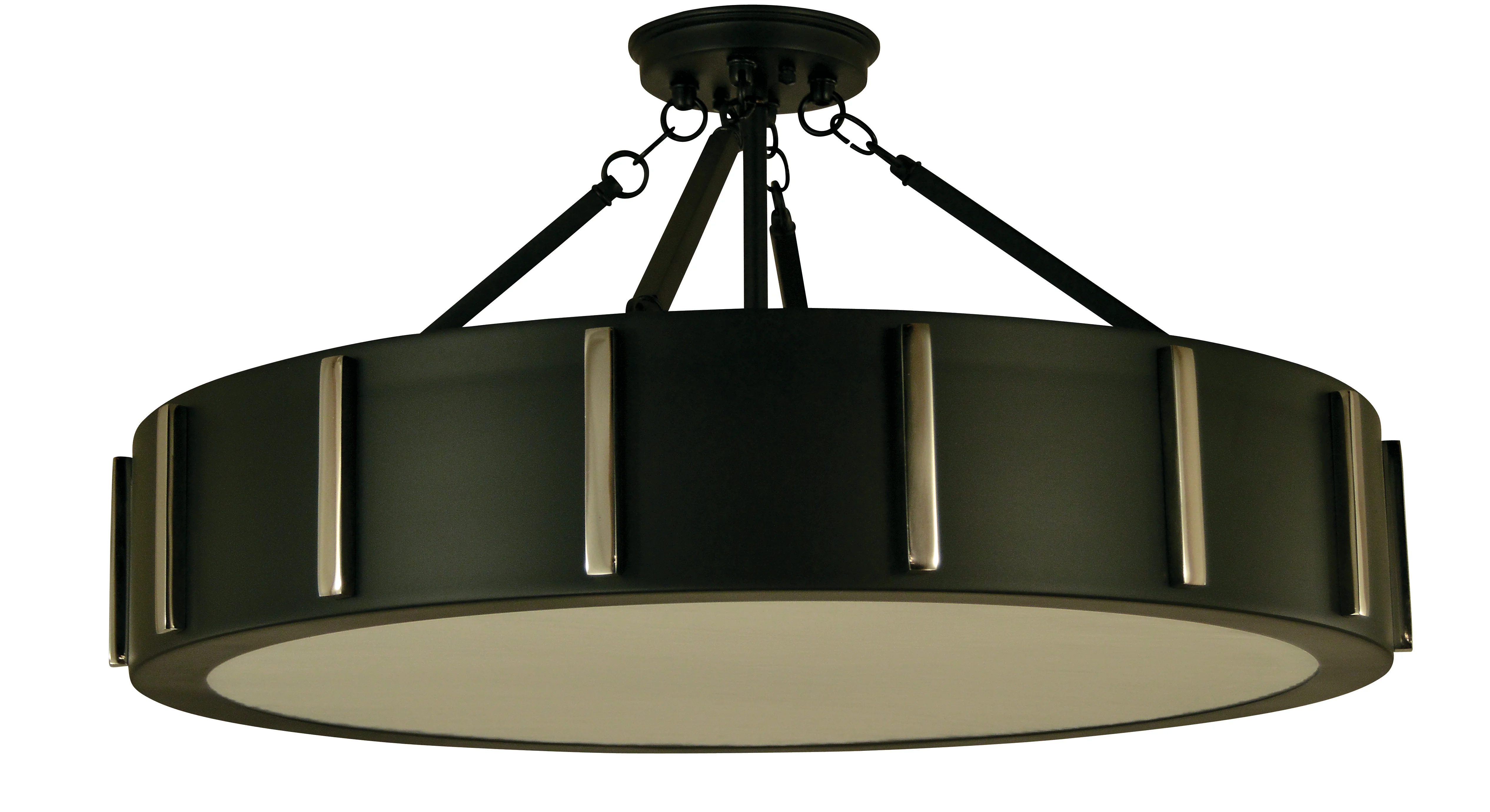 Pantheon Four Light Flush Mount