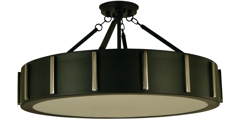 Pantheon Four Light Flush Mount