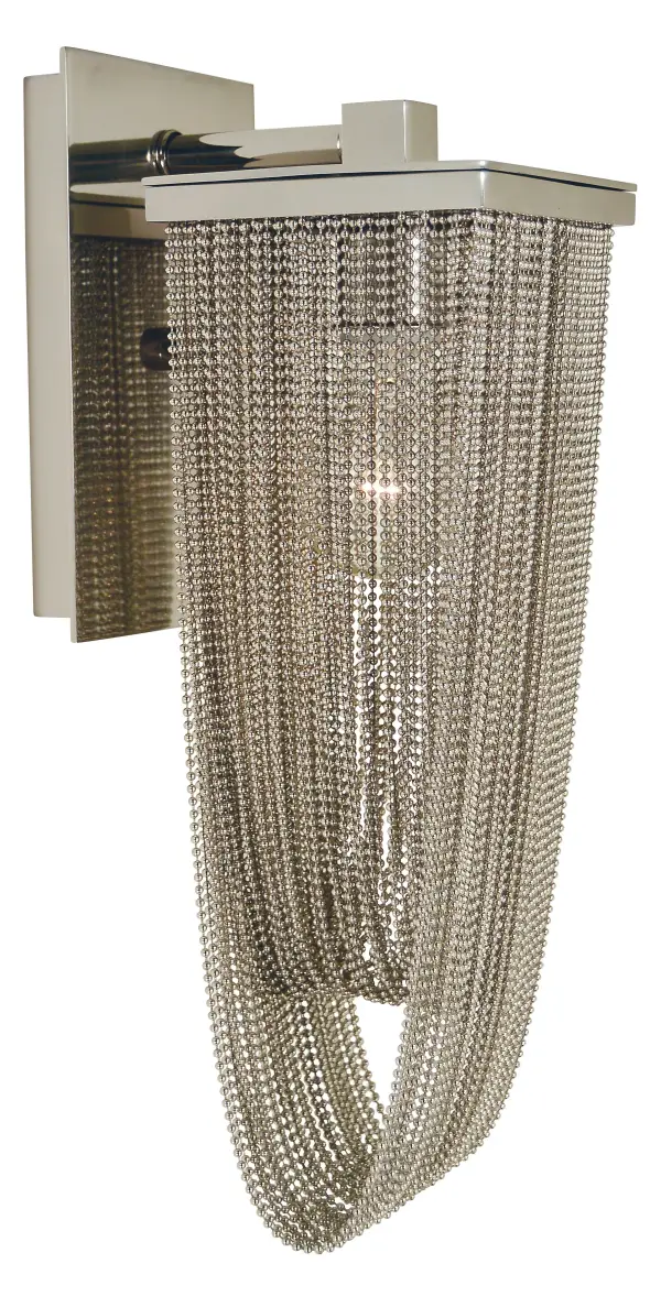 Genesis flows, it's beading folds into itself, creating a mysterious and alluring light effect. Every Framburg lighting product is hand made in the USA.