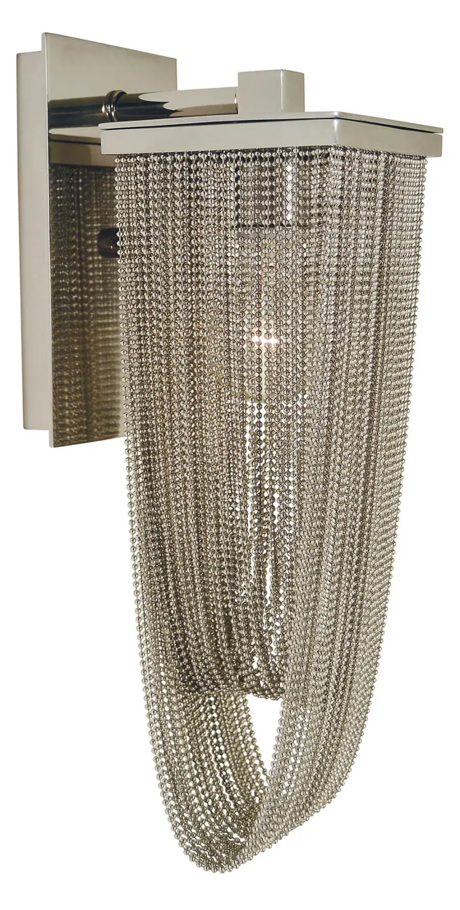 Genesis Polished Nickel Wall Sconce