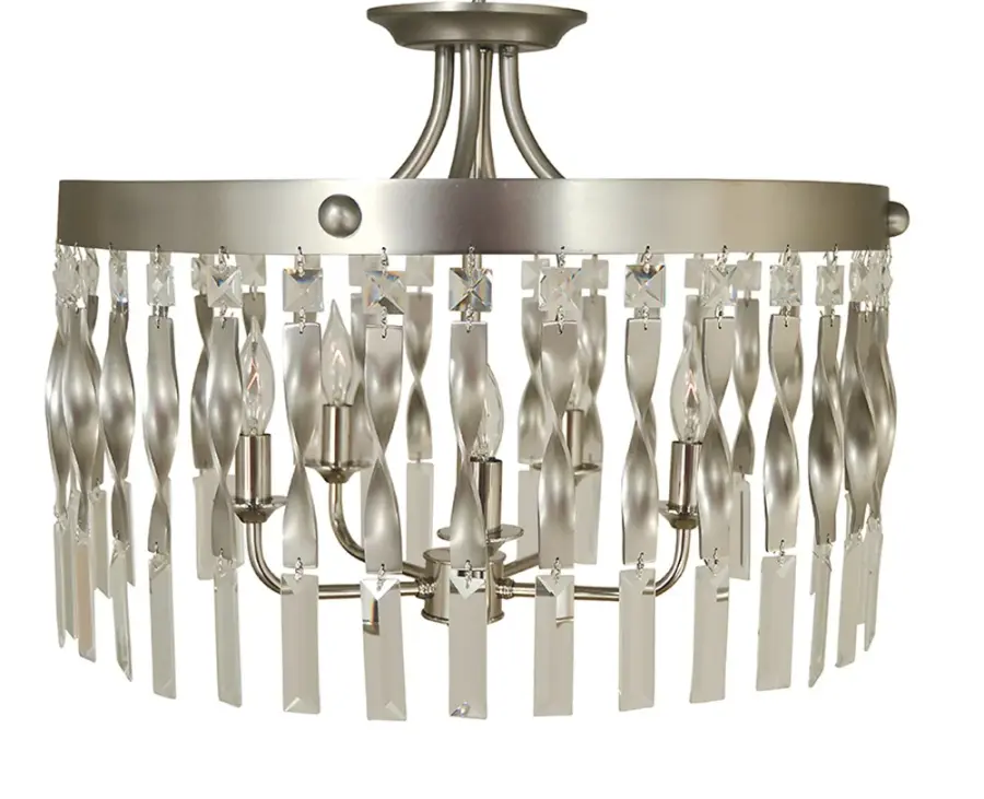 Adele 5-Light Semi-Flush Ceiling Light
