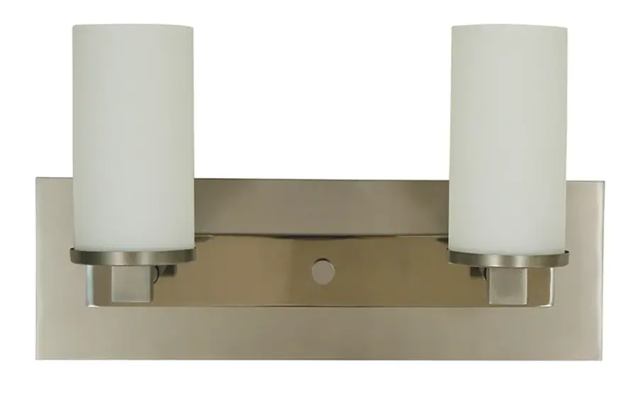 Mercer 2-Light Sconce in Satin Pewter with Polished Nickel