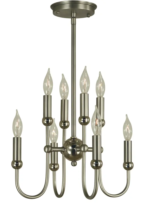 Feminine and light with mixed metal components. All Framburg lighting fixtures are hand made in the U.S.A.