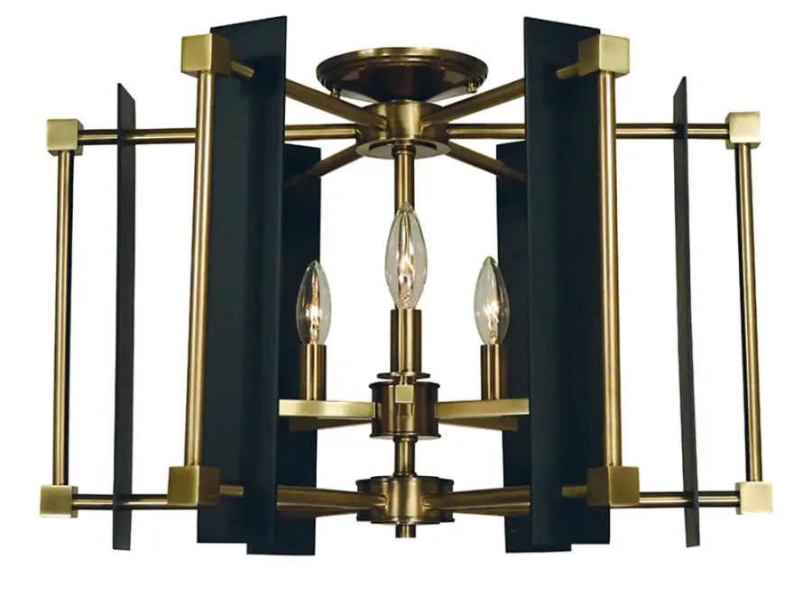 Louvre 5-Light Flush Mount/Semi Flush Mount