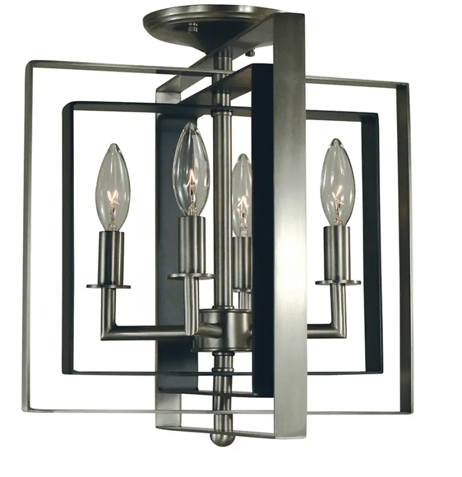 Symmetry 4-Light Flush Mount/Semi Flush Mount