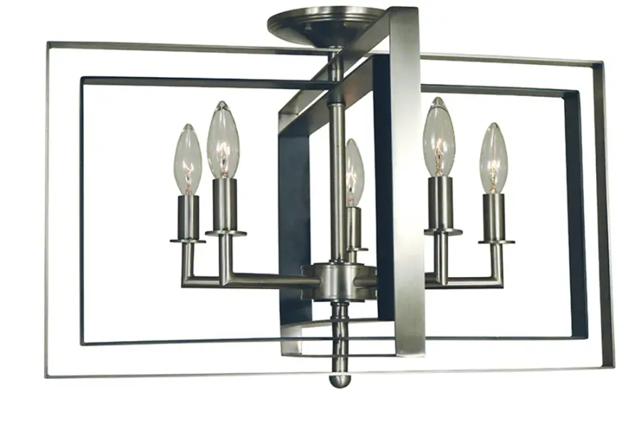 Symmetry 5-Light Flush Mount/Semi-Flush Mount