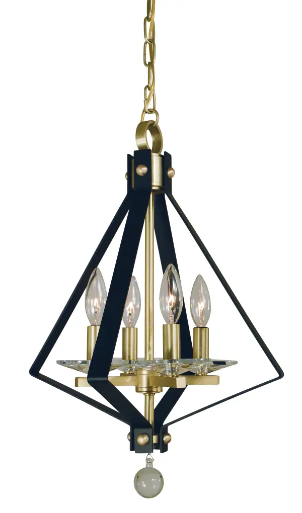 Four Light Chandelier 60.00W/Candelabra