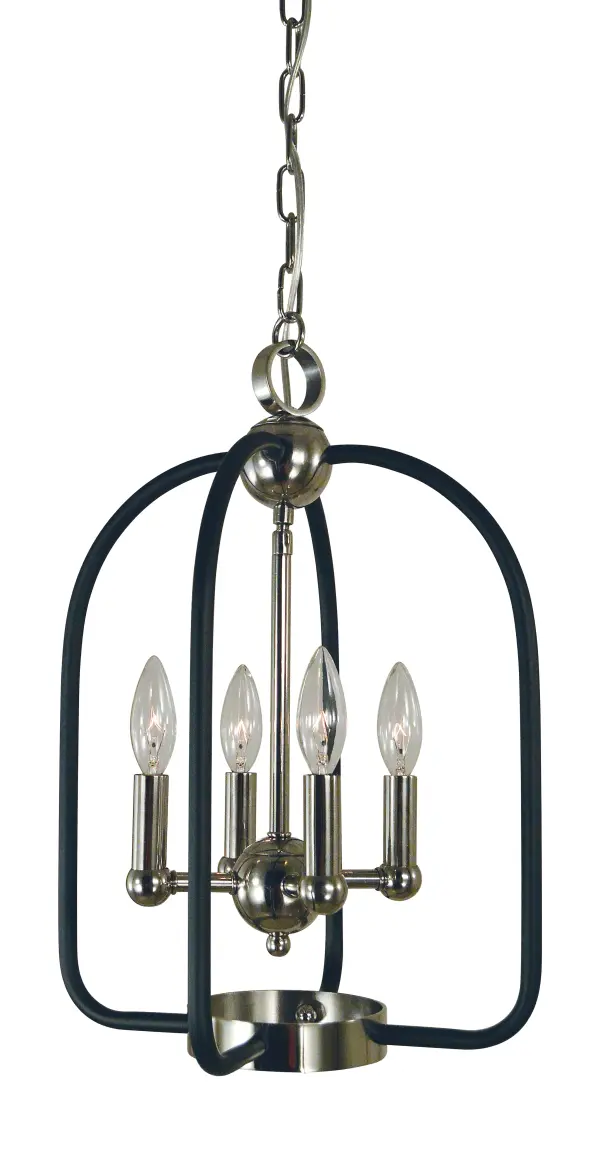 Four Light Chandelier 60.00W/Candelabra