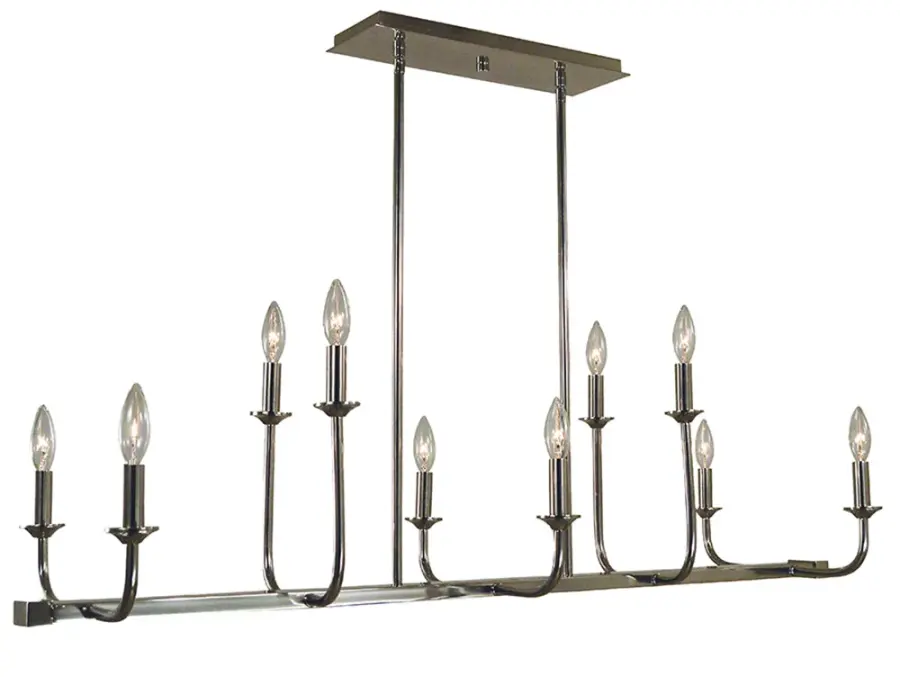 Boulevard 10-Light Island Chandelier