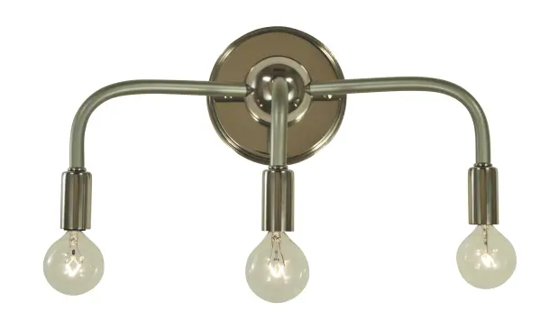 Three Light Wall Sconce 60.00W/g16.5/G16.5
