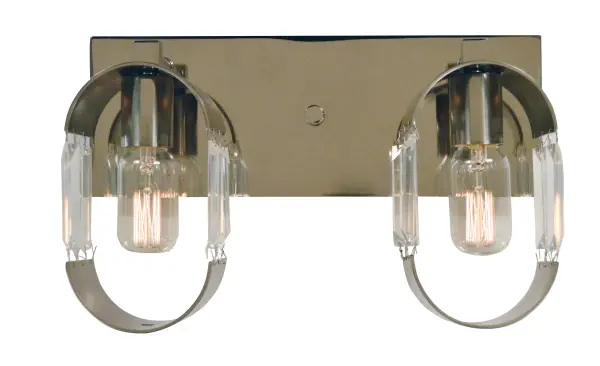 Two Light Wall Sconce 72.00W/Medium