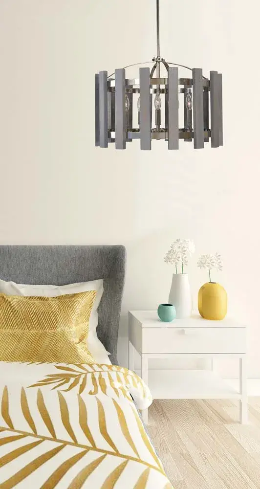 Arcadia 5-Light Dining Chandelier in Polished Nickel - Image 2