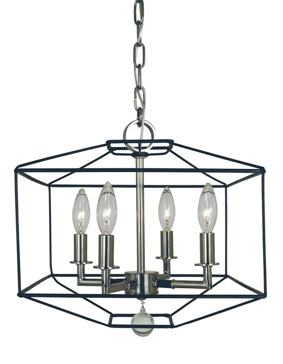 Isabella 4-Light Dual Mount Chandelier
