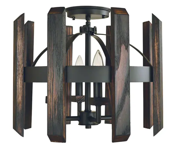 Modern Farmhouse 4-Light Flush Mount