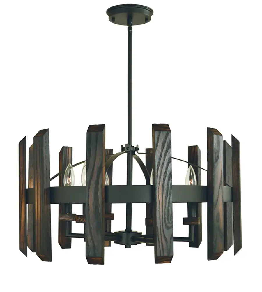 Modern Farmhouse 6-Light Chandelier