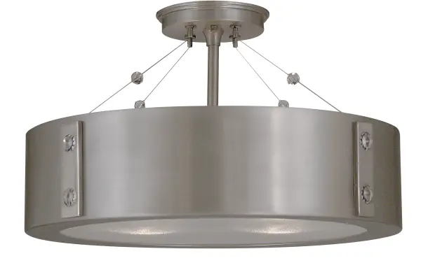 The dramatic presence of these pendants is enhanced by the wonderful dispersion of light through the bottom diffuser. Every Framburg lighting product is made in the USA.