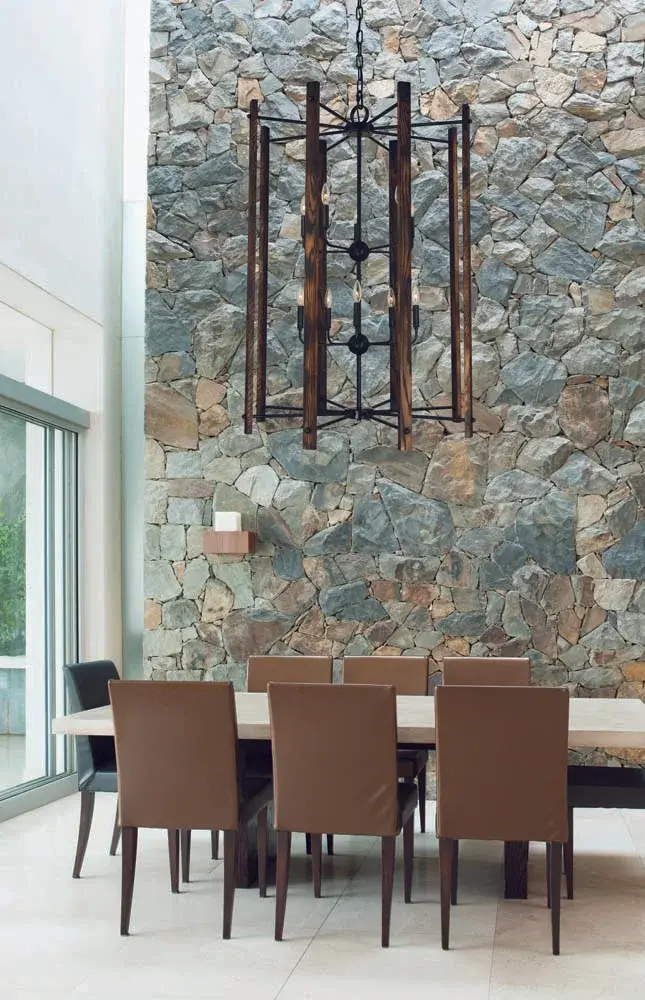 Modern Farmhouse 10-Light Foyer Chandelier - Image 2