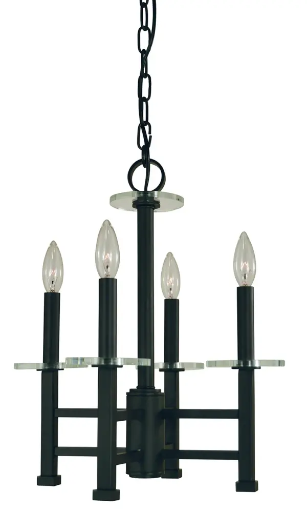 Metropolitan 4-Light Dinette Chandelier