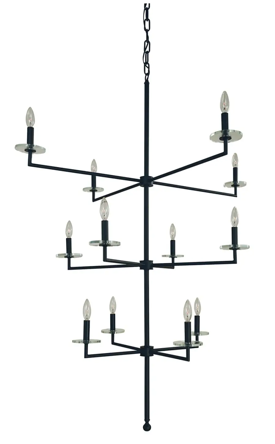 Muse 12-Light Foyer Chandelier - Image 1