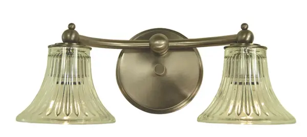 Bella 2-Light Brushed Nickel Sconce