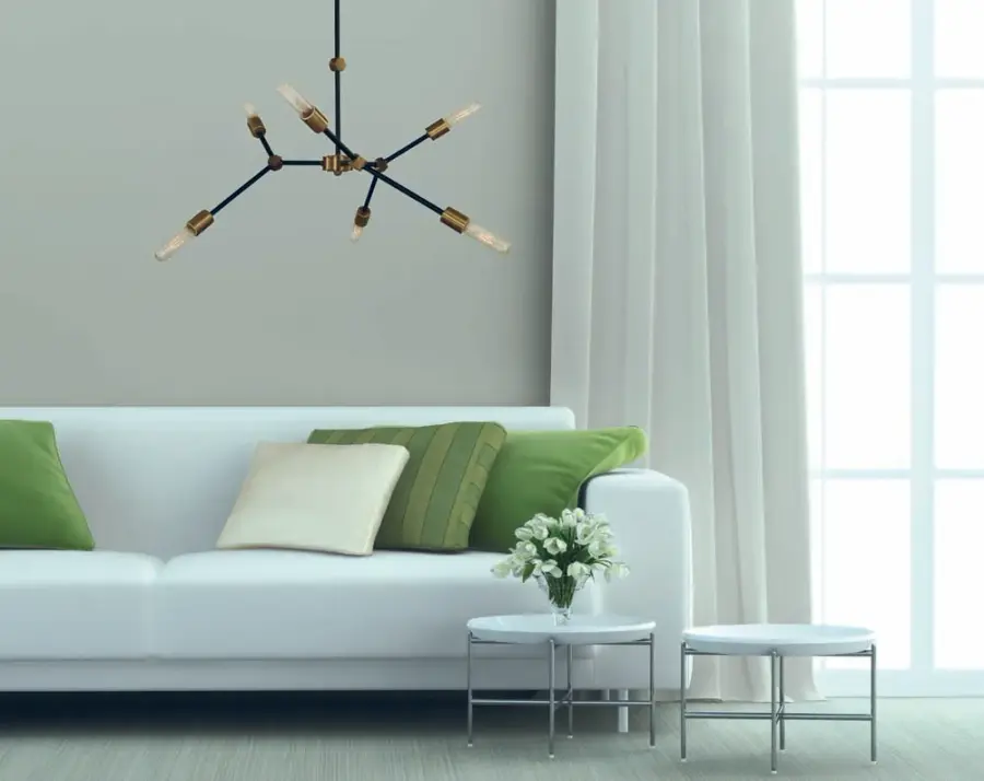Kinetic 6-Light Dining Chandelier - Image 2