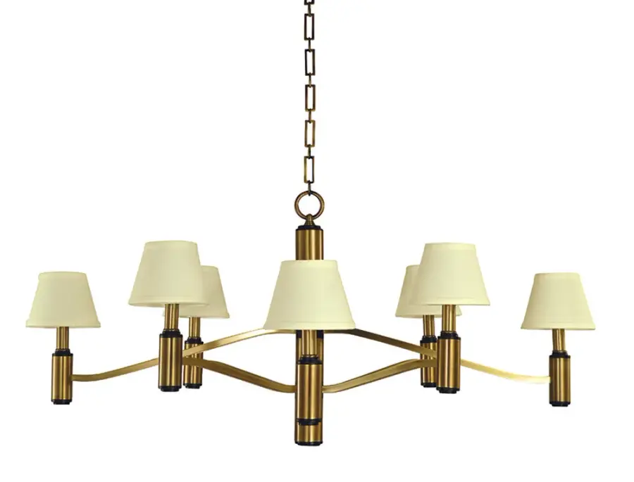Hampton 8-Light Dining Chandelier - Image 1