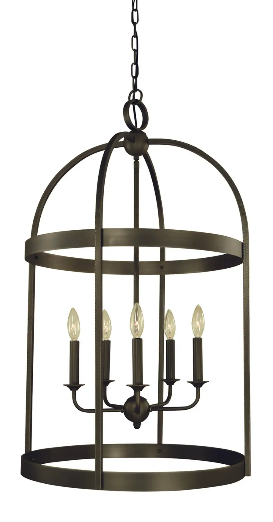 Heidelberg 5-Light Iron Foyer Chandelier - Image 1