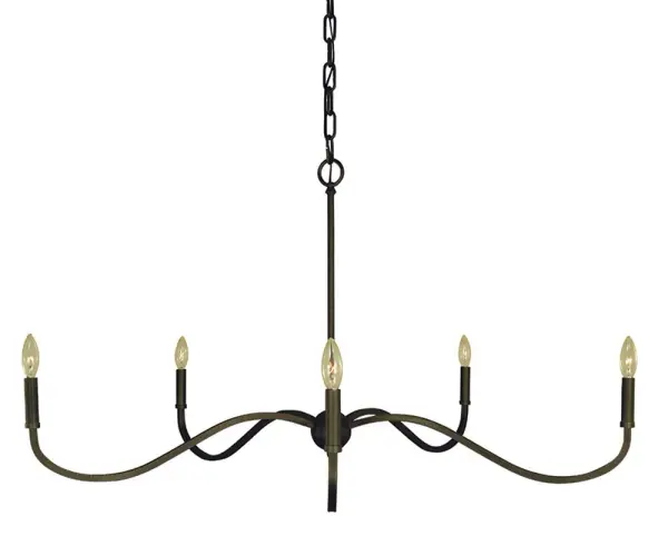 Heidelberg 5-Light Iron Dining Chandelier - Image 1