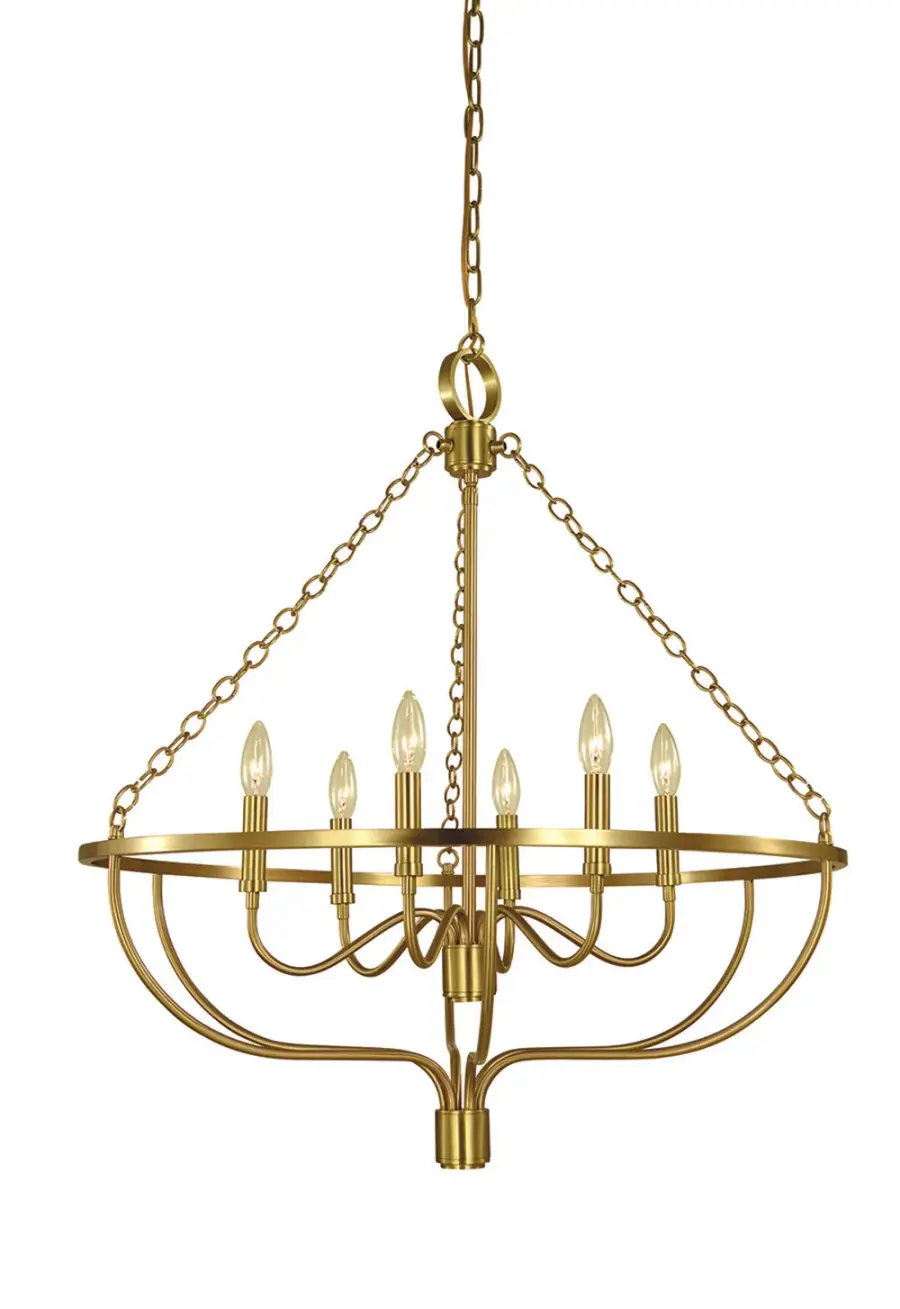 West Town 6-Light Dining Chandelier - Image 1